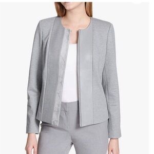 Calvin Klein Charcoal Women's Blazer